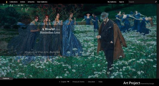 Google Art Project:带你逛遍世界著名博物馆